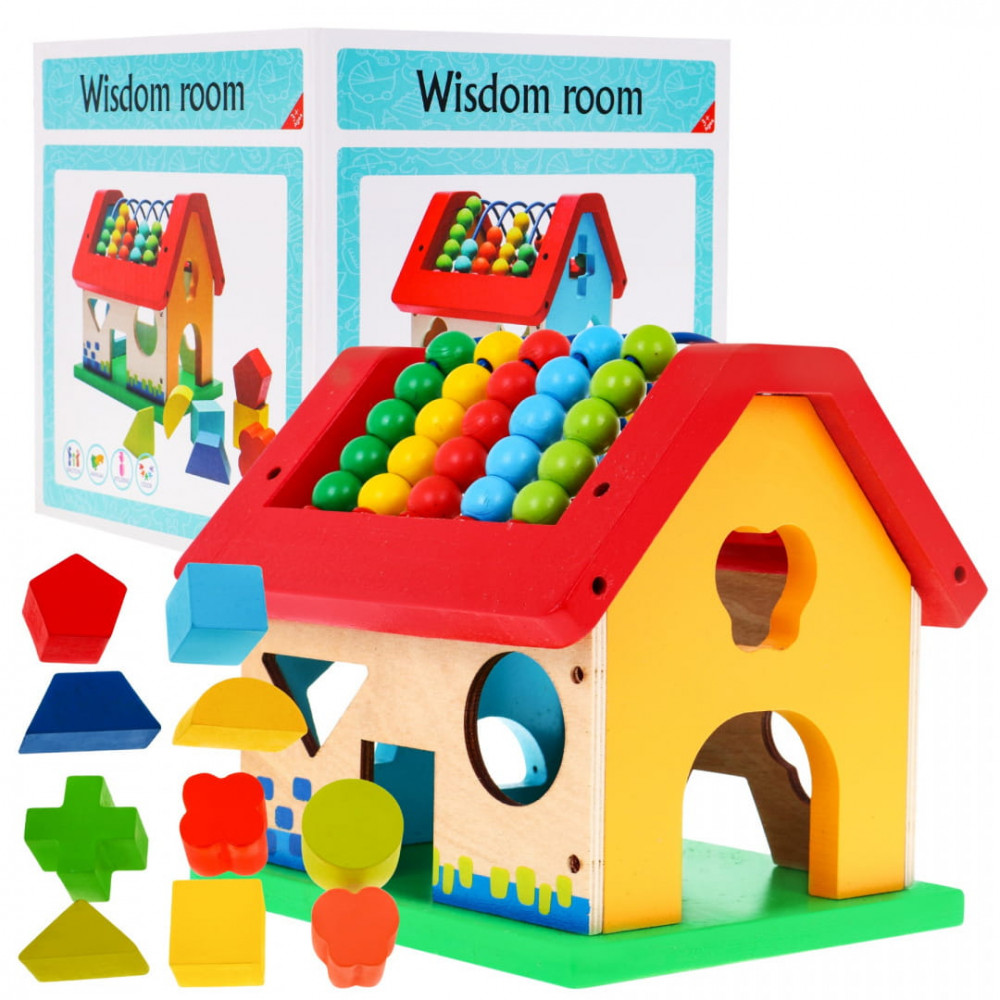Розвивальний будиночок для дітей з фігурками ∙ Розвивальна іграшка Будиночок для дітей з фігурками - мініатюра 3
