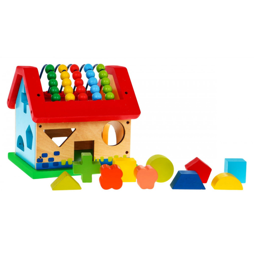 Розвивальний будиночок для дітей з фігурками ∙ Розвивальна іграшка Будиночок для дітей з фігурками - мініатюра 4