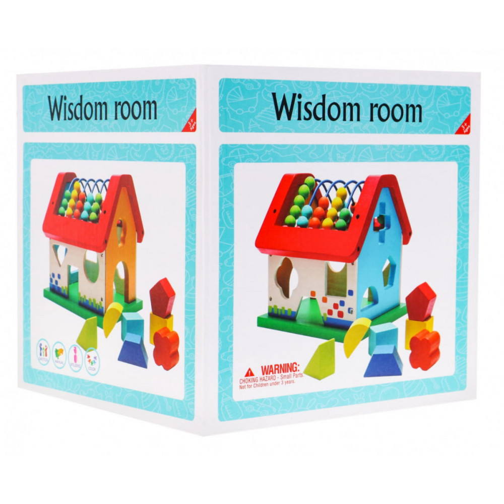 Розвивальний будиночок для дітей з фігурками ∙ Розвивальна іграшка Будиночок для дітей з фігурками - мініатюра 8