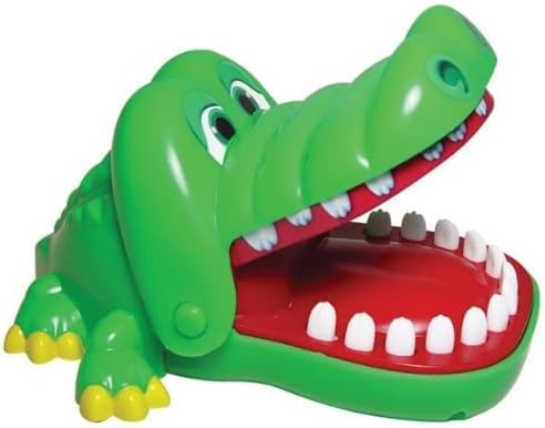 Інтерактивна гра для дітей Qunxing Крокодил-дантист ∙ Настільна гра Крокодил-дантист для дітей - мініатюра 2