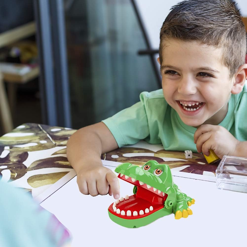 Інтерактивна гра для дітей Qunxing Крокодил-дантист ∙ Настільна гра Крокодил-дантист для дітей - мініатюра 5