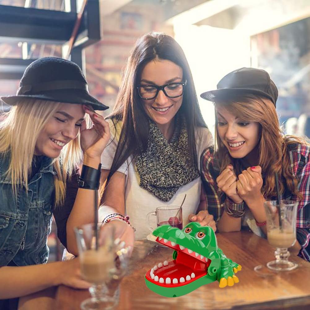 Інтерактивна гра для дітей Qunxing Крокодил-дантист ∙ Настільна гра Крокодил-дантист для дітей - мініатюра 7