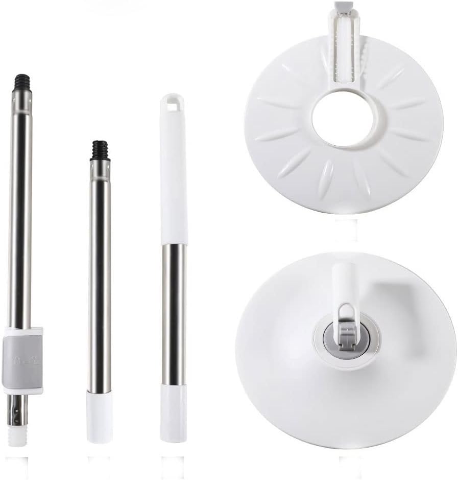 Швабра з обертовою насадкою для миття підлоги в комплекті з відром ∙ Швабра-центрифуга з відром та автоматичним віджимом для підлоги та вікон - мініатюра 2