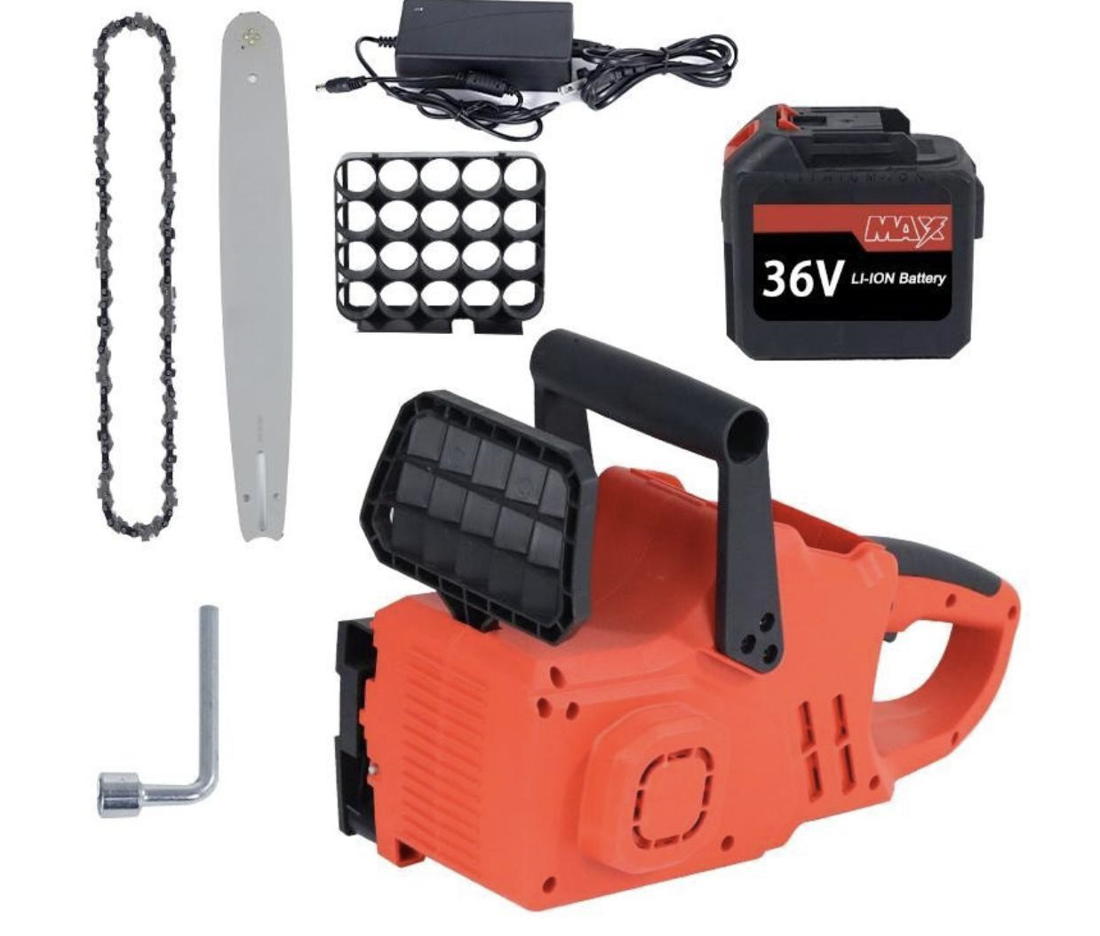 Акумуляторна електропила з шиною 18 дюймів MLD AT-CS-1603 в комплекті валіза і 2 акумулятори ∙ Електропила MLD AT-CS-1603 — автономність і потужність у ваших руках - мініатюра 4