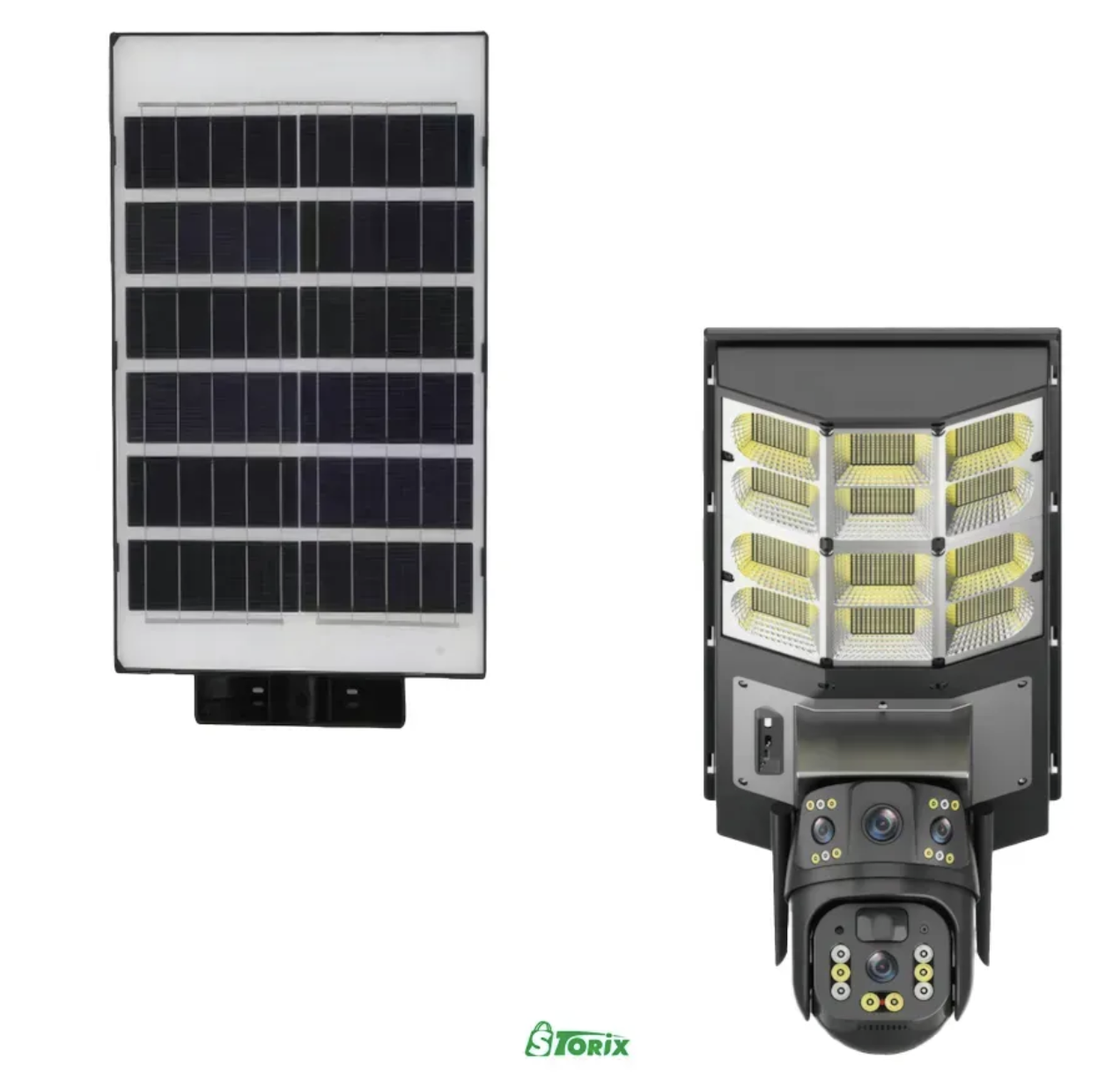 Вулична PTZ камера відеоспостереження з LED-лампою та сонячною панеллю SPM-XA01 ∙ Камера відеоспостереження 4Мп на 2 об'єктива з LED ліхтарем і сонячною панеллю SPM-XA01 - мініатюра 6