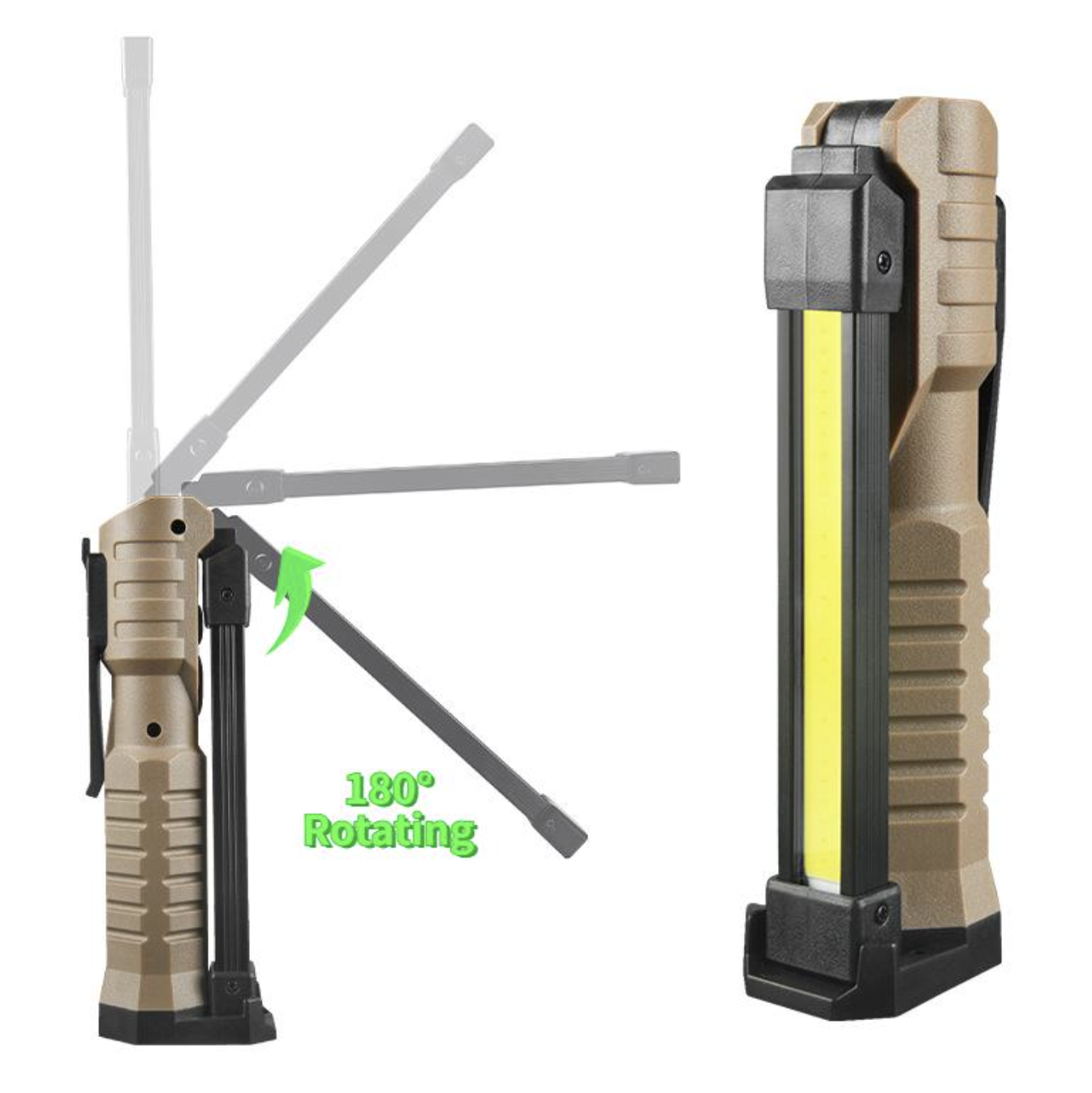 Акумуляторний кемпінговий ліхтар COB L08-2 з магнітним кріпленням ∙ Багатофункціональний ручний COB L08-2 ліхтар для кемпінгу - мініатюра 8