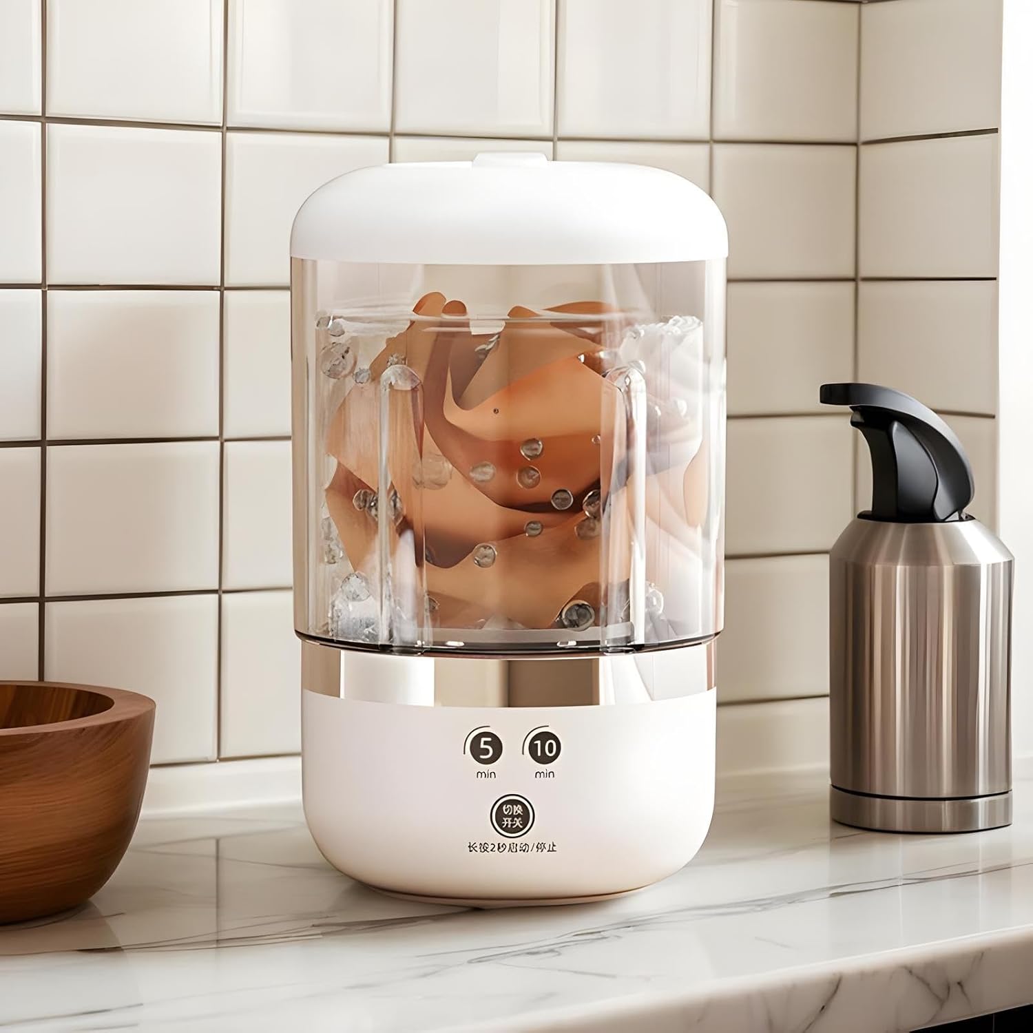 Компактна портативна пральна машинка USB 1505 для подорожей та дому ∙ Міні-пральна машина через USB 1505 - мініатюра 8