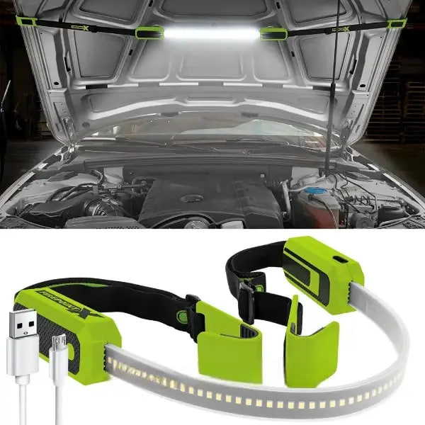 Автомобільне LED-підсвічування EMERGENCY LIGHT STRIP m3/MA-30 ∙ Ліхтар EMERGENCY LIGHT STRIP під капот з 36 см LED-панеллю - мініатюра 9