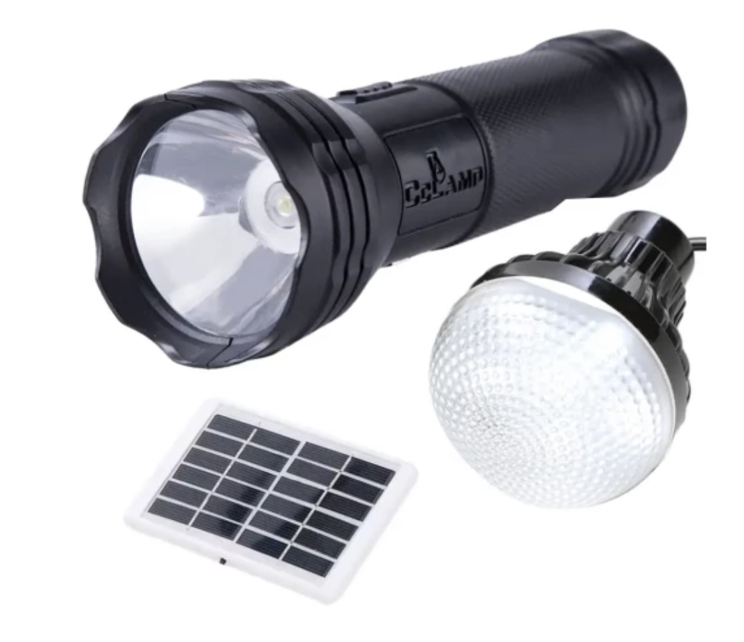 Портативний автономний світильник CL-038 для кемпінгу та дому ∙ LED-ліхтар CL-038 із сонячною зарядкою