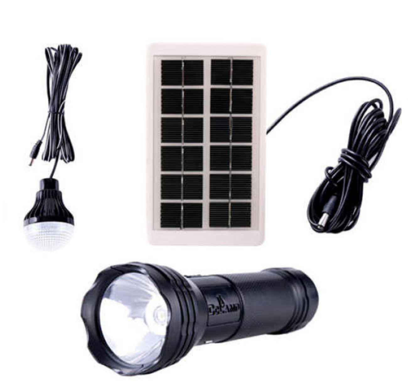 Портативний автономний світильник CL-038 для кемпінгу та дому ∙ LED-ліхтар CL-038 із сонячною зарядкою - мініатюра 4