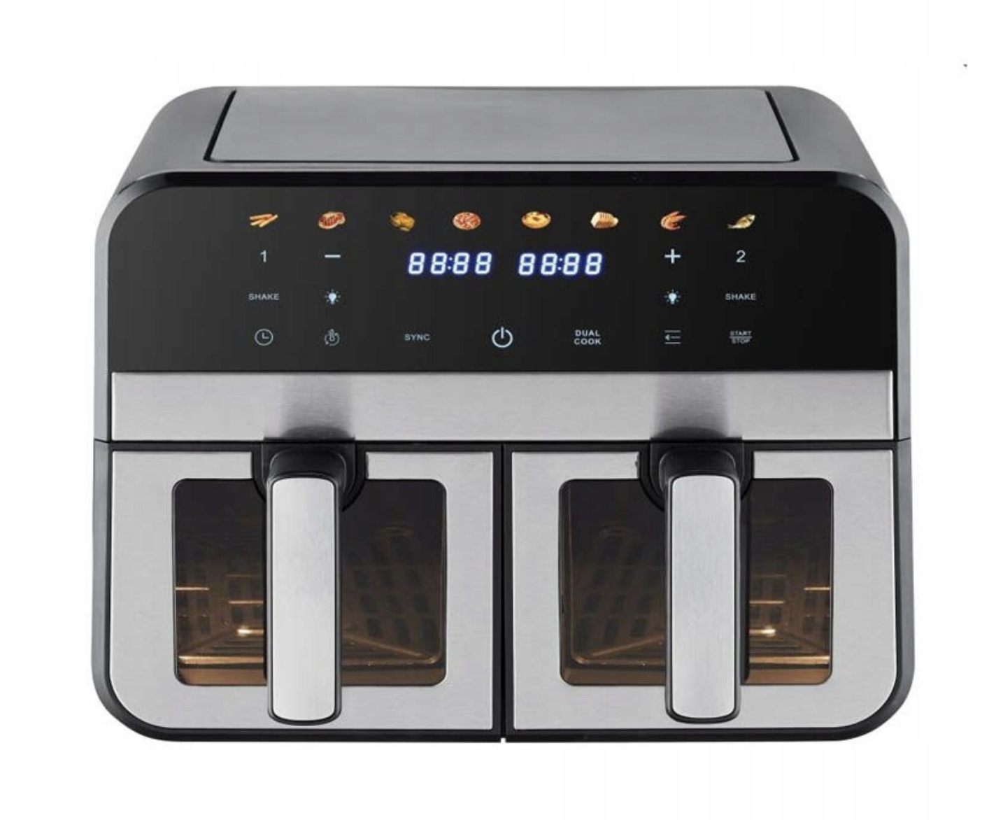 Аэрофритюрница MS-3226 для швидкого приготування здорових страв ∙ Аерогриль MS-3226 кухонний прилад потужністю 4800 Вт - мініатюра 6