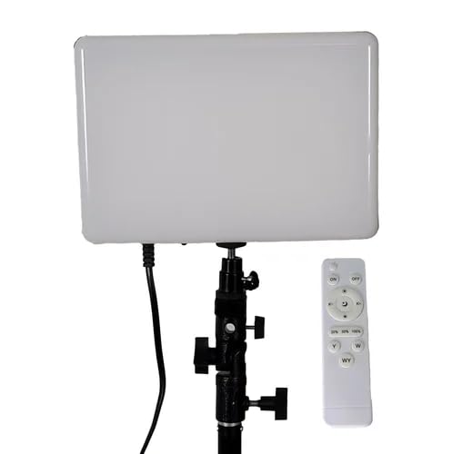 Прямокутна світлодіодна LED-лампа для фото та відео PL-36 ∙ LED-прожектор PL-36 з пультом для блогера та візажиста - мініатюра 2