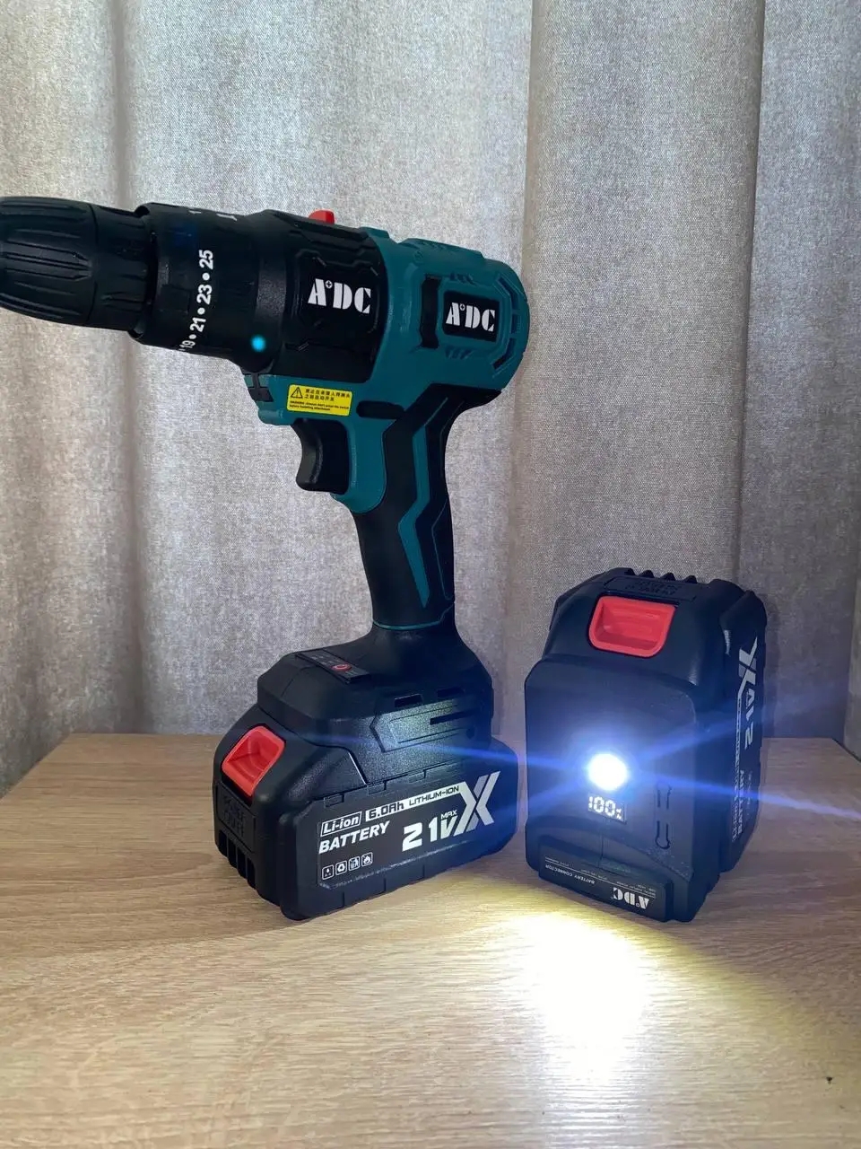 Набір акумуляторних інструментів 13 в 1 в кейсі 21V YN-43 - мініатюра 4