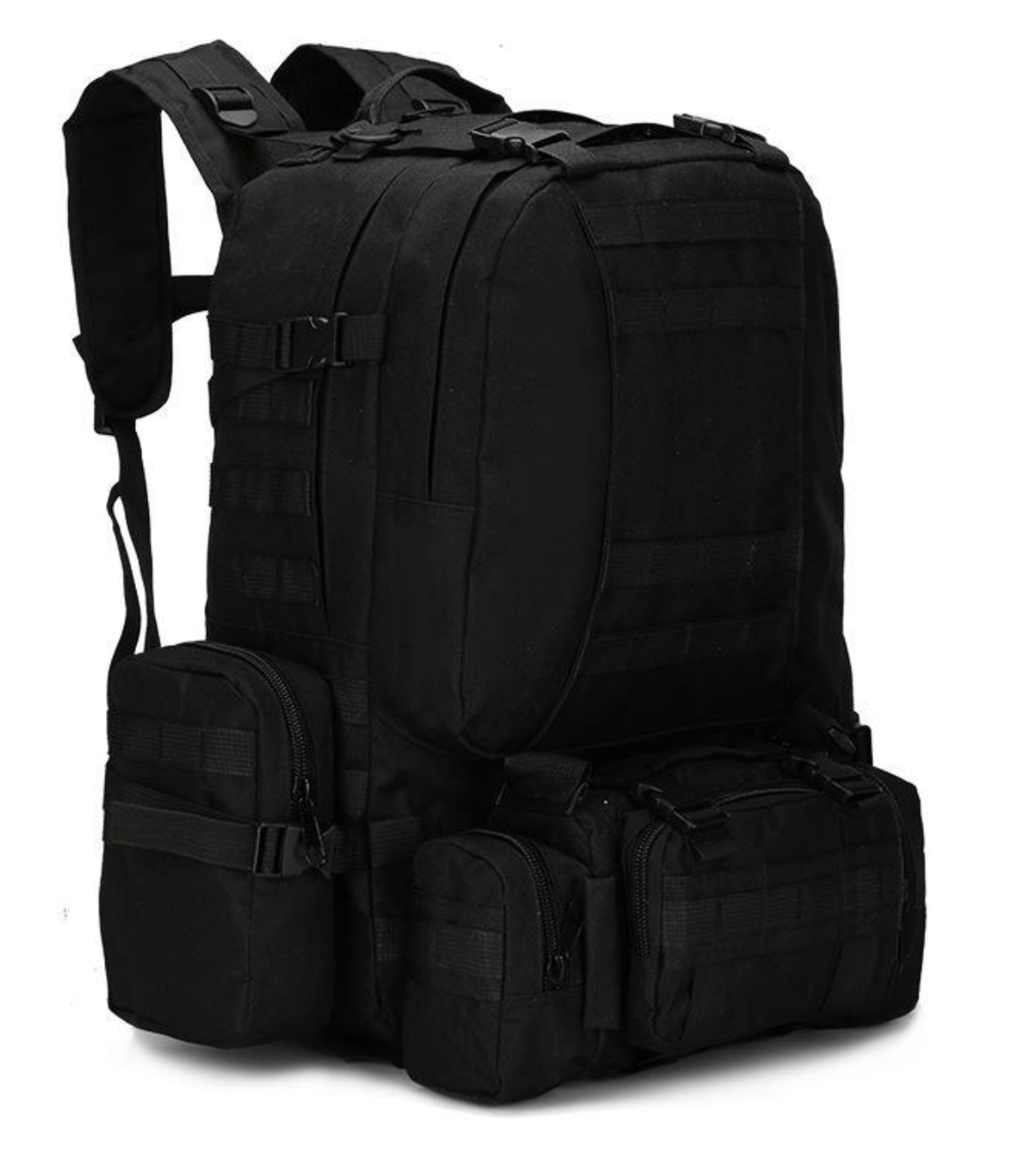 Військовий тактичний рюкзак BGINVEST 51009 52 л ∙ Армійський рюкзак із системою MOLLE для туризму та служби - мініатюра 4