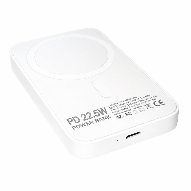 Мобільний зарядний пристрій MagSafe Battery Pack 10000 mAh 22.5 W ∙ Компактний MagSafe 10000 mAh 22.5 W павербанк для iPhone