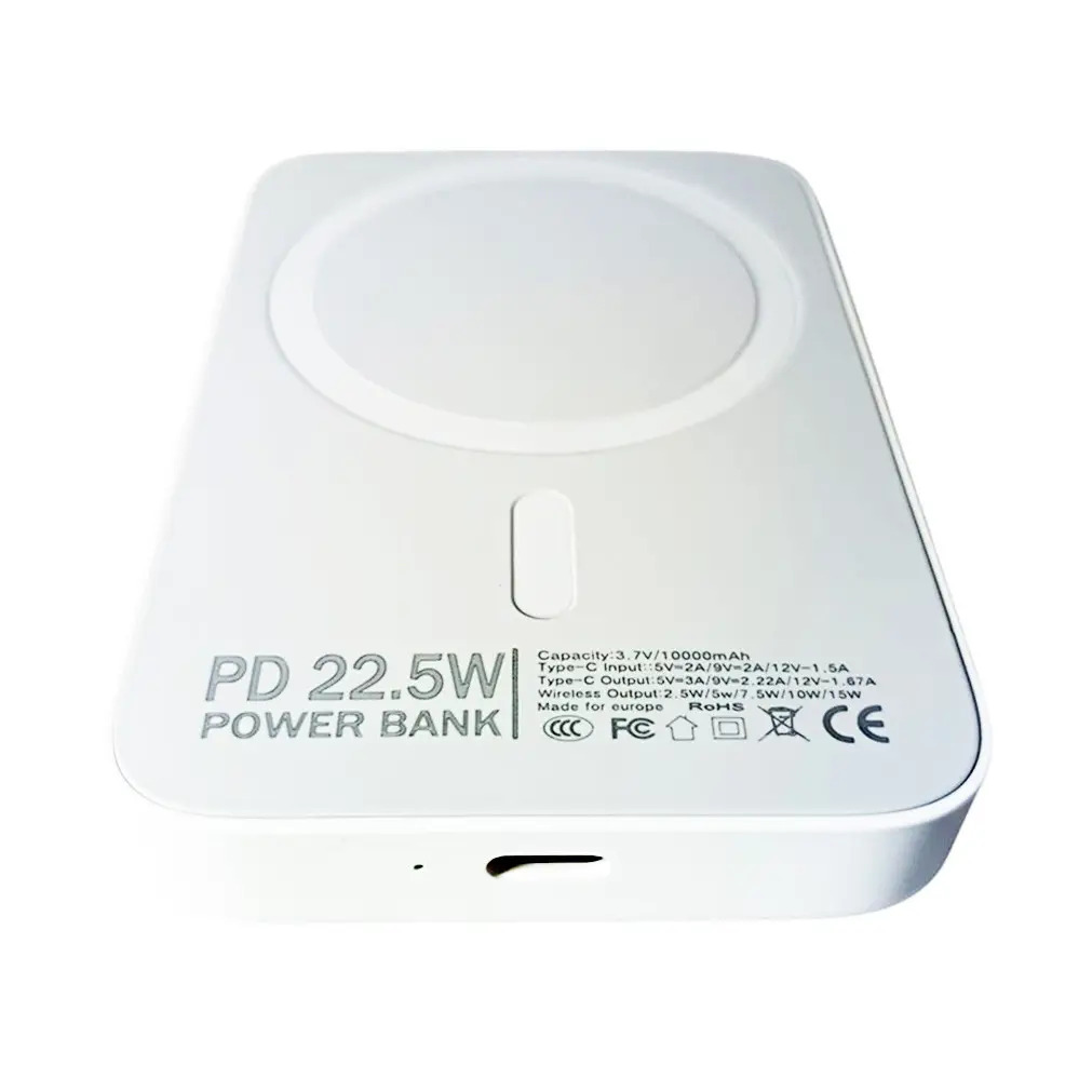 Мобільний зарядний пристрій MagSafe Battery Pack 10000 mAh 22.5 W ∙ Компактний MagSafe 10000 mAh 22.5 W павербанк для iPhone - мініатюра 2