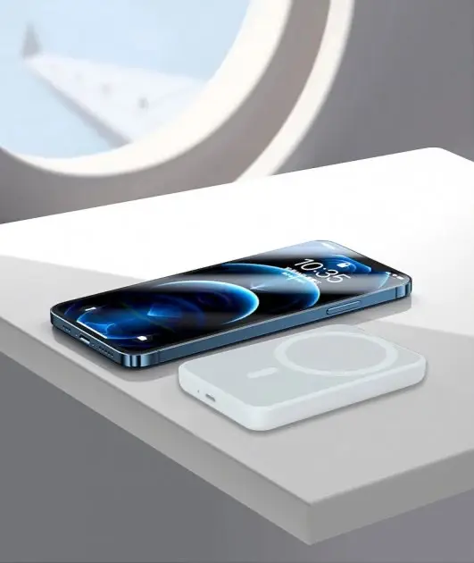 Мобільний зарядний пристрій MagSafe Battery Pack 10000 mAh 22.5 W ∙ Компактний MagSafe 10000 mAh 22.5 W павербанк для iPhone - мініатюра 7