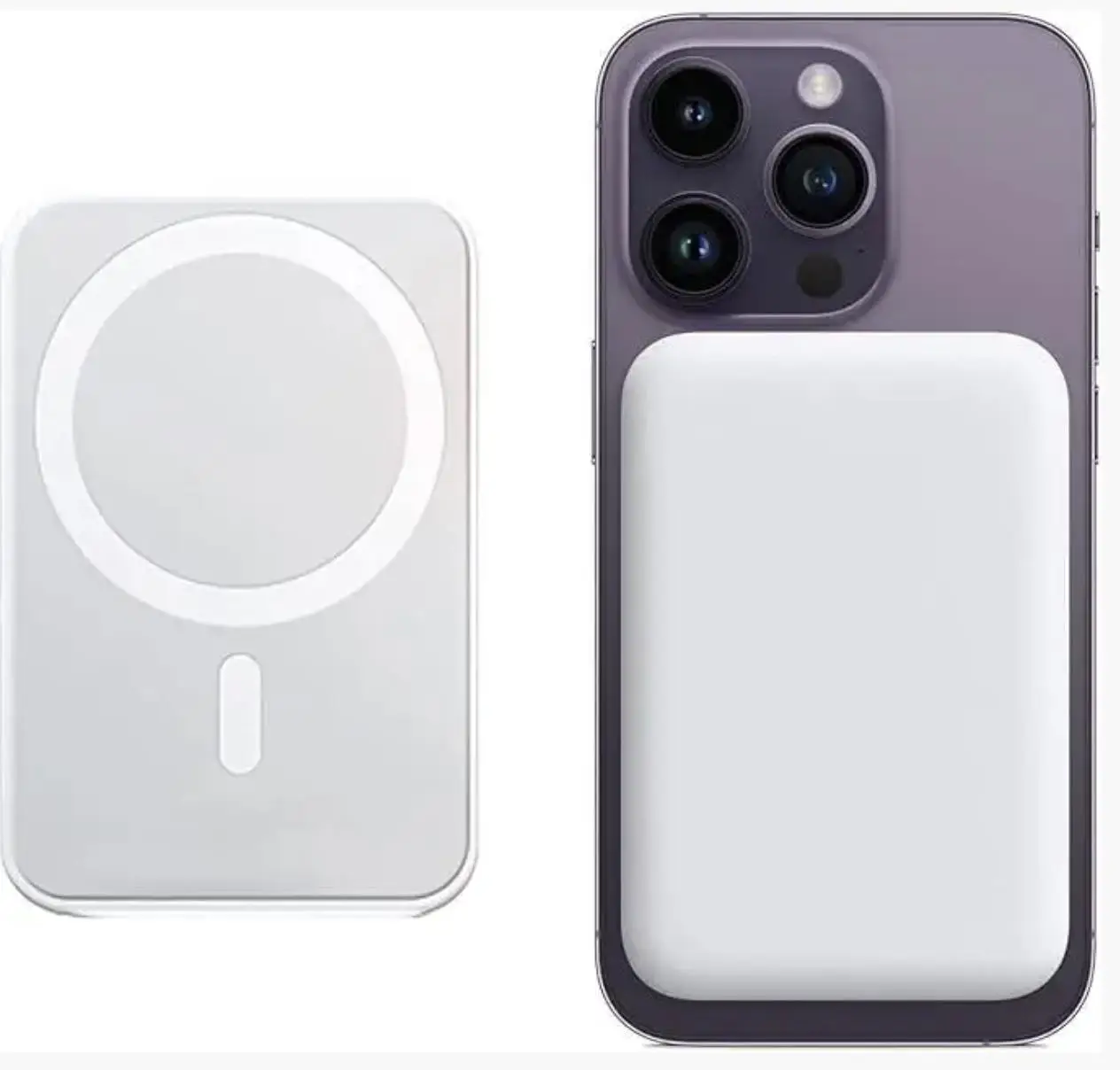 Мобільний зарядний пристрій MagSafe Battery Pack 10000 mAh 22.5 W ∙ Компактний MagSafe 10000 mAh 22.5 W павербанк для iPhone - мініатюра 8