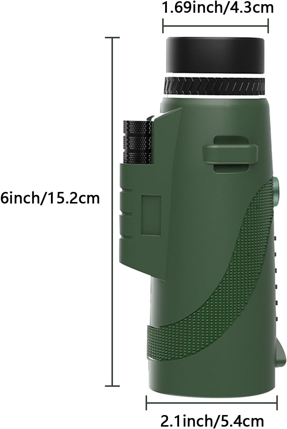 Монокуляр BEDELL 40x60 з чохлом ∙ Компактний монокуляр BEDELL 40x60 для спостережень на природі та в місті - мініатюра 2