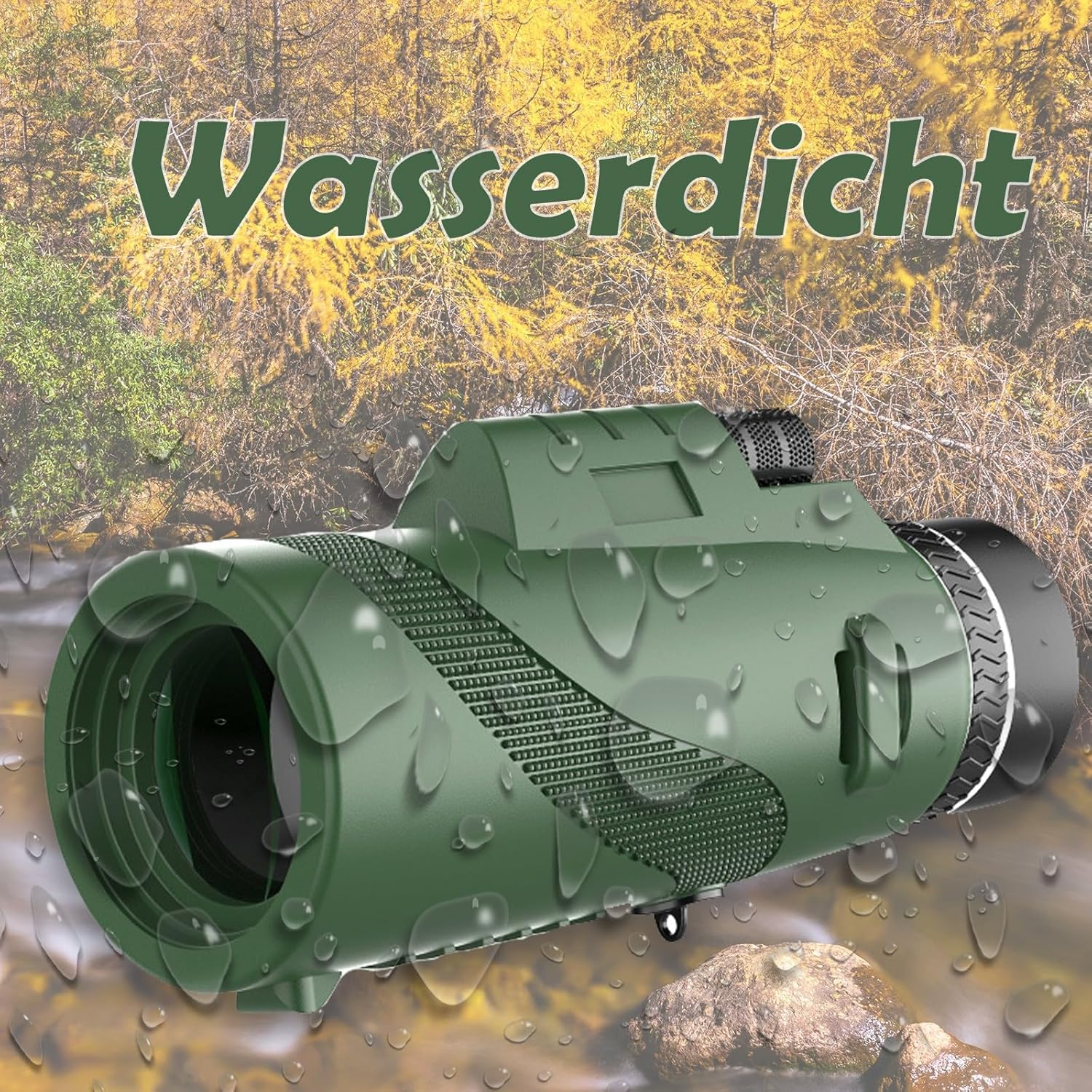 Монокуляр BEDELL 40x60 з чохлом ∙ Компактний монокуляр BEDELL 40x60 для спостережень на природі та в місті - мініатюра 11