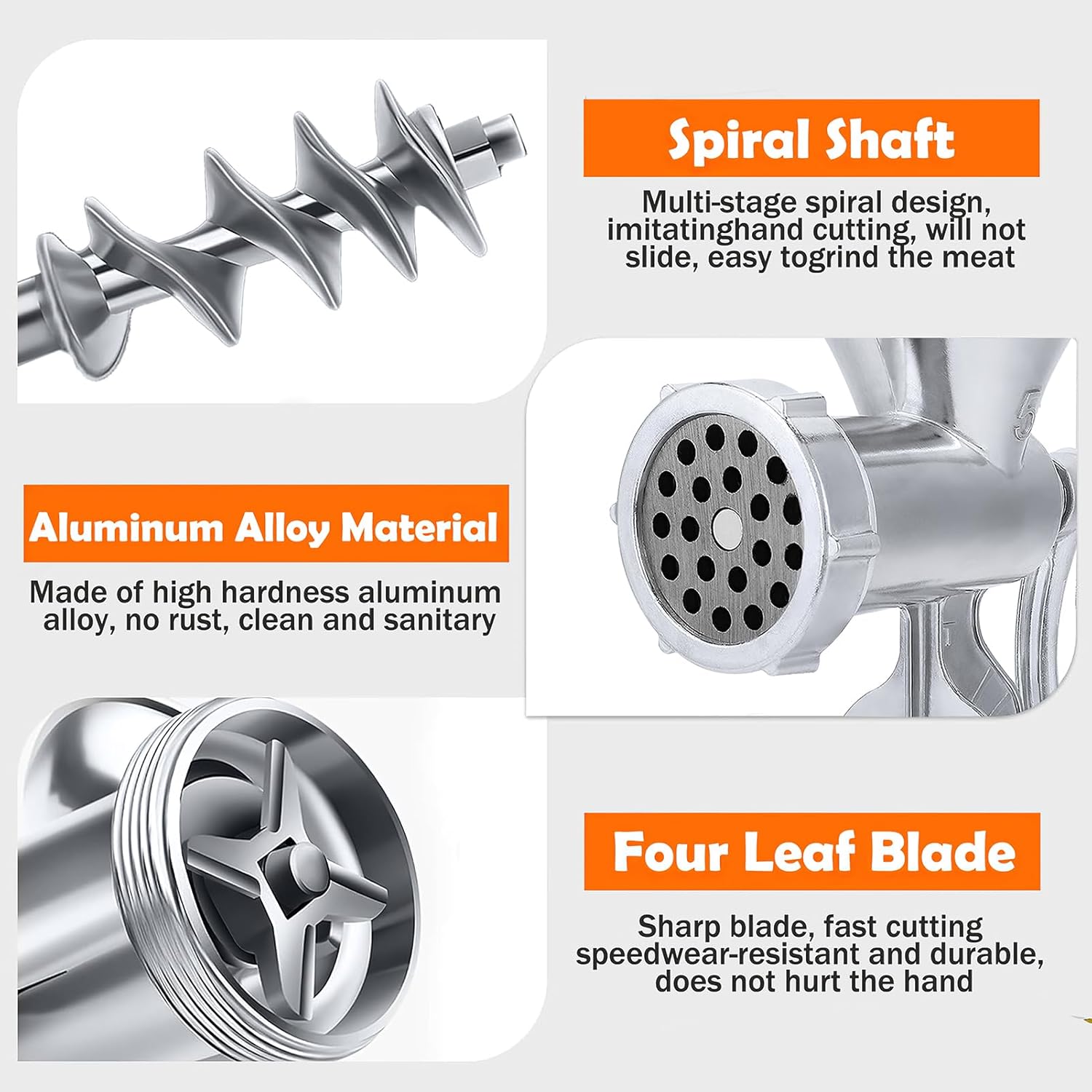 М’ясорубка ручна ХОЗЯЙКА JHP-10 надійний помічник на кухні ∙ М’ясорубка ручна ХОЗЯЙКА JHP-10 - мініатюра 3