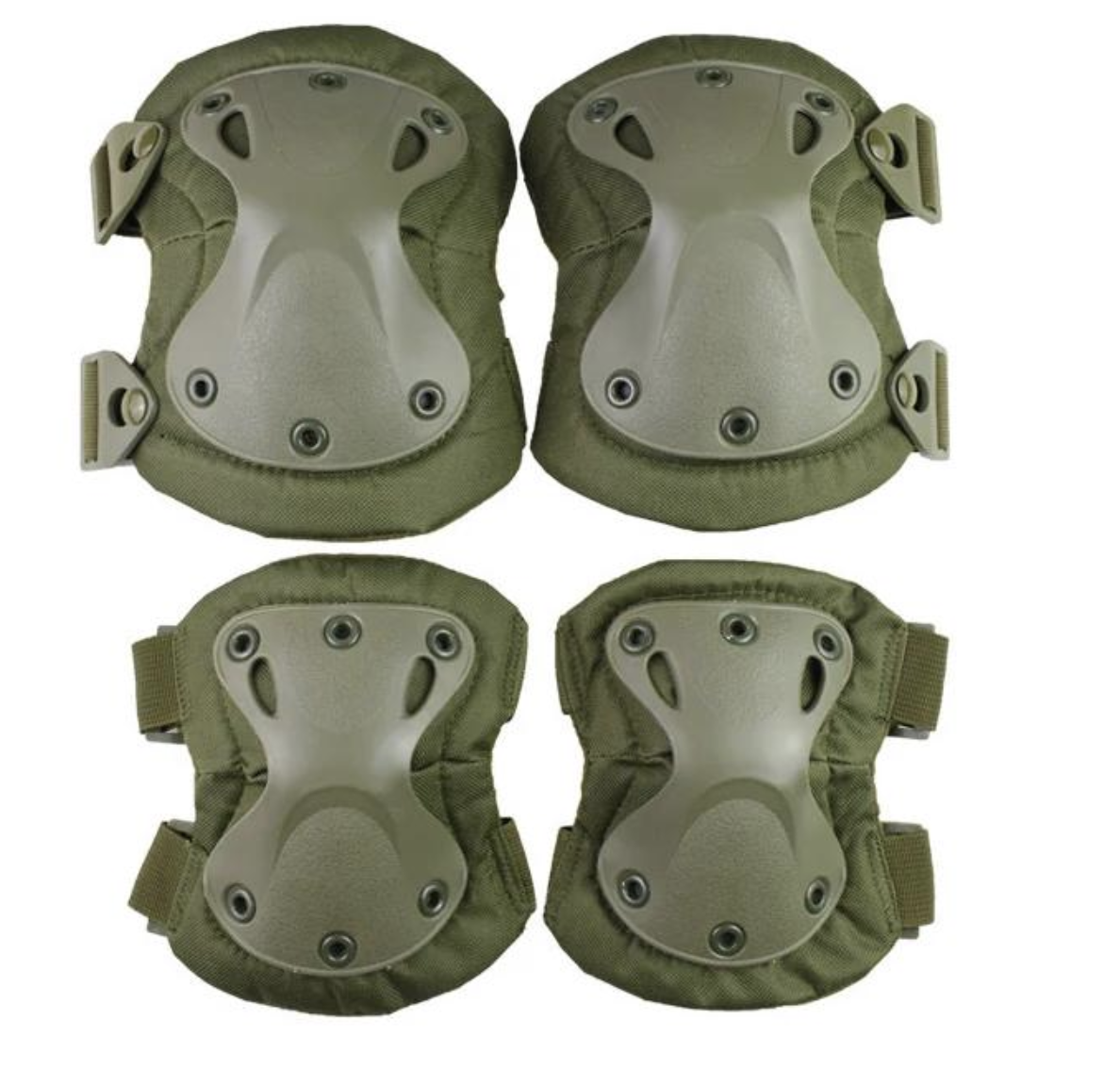 Тактичний захисний комплект 51009 для військових і активного відпочинку ∙ Набір тактичних наколінників і налокітників 51009