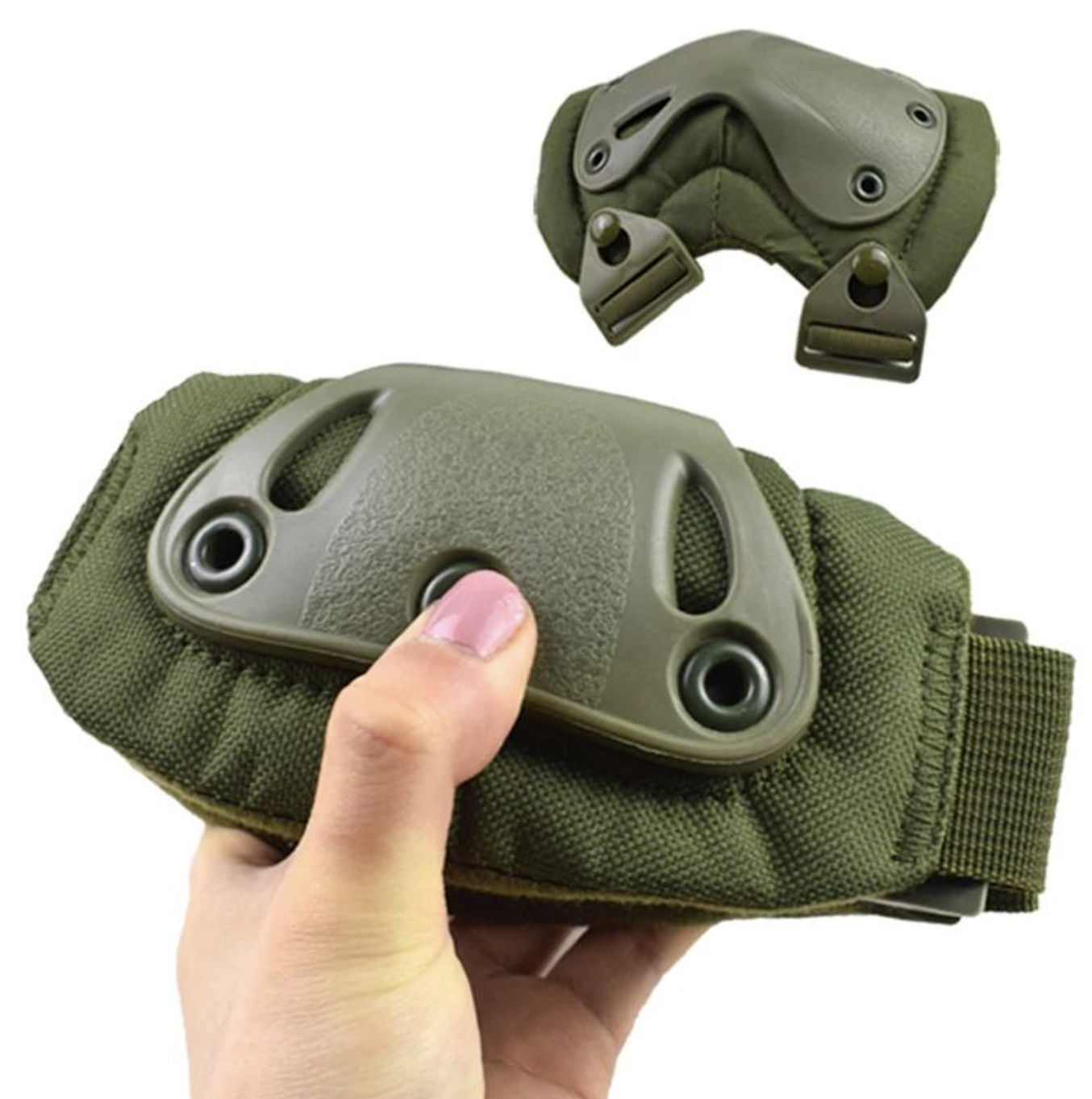 Тактичний захисний комплект 51009 для військових і активного відпочинку ∙ Набір тактичних наколінників і налокітників 51009 - мініатюра 2