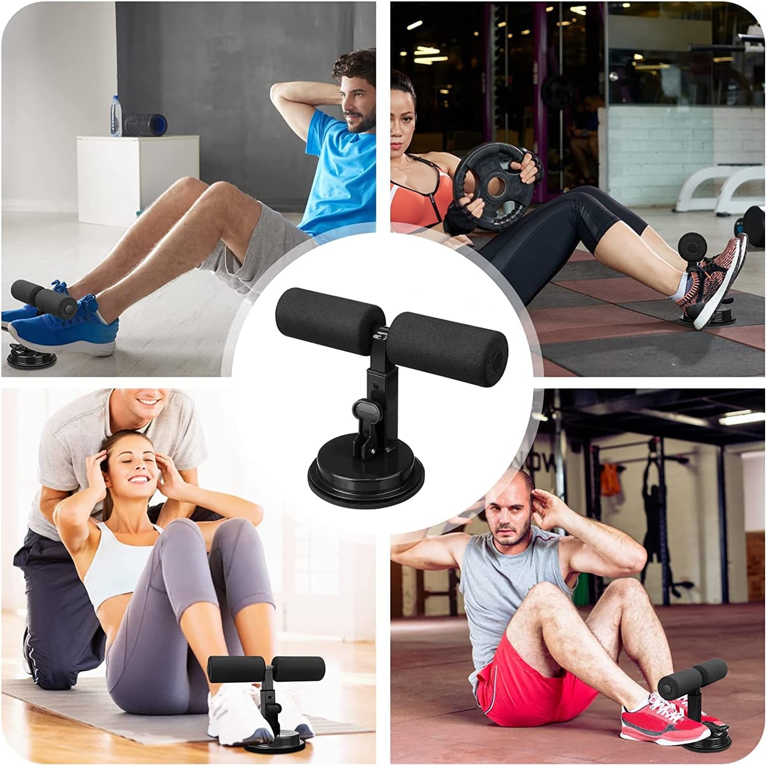 Настільний тренажер для преса Lesko MJ-034 / MP 380 ∙ Домашній тренажер Lesko MJ-034 для преса, спини та рук - мініатюра 4