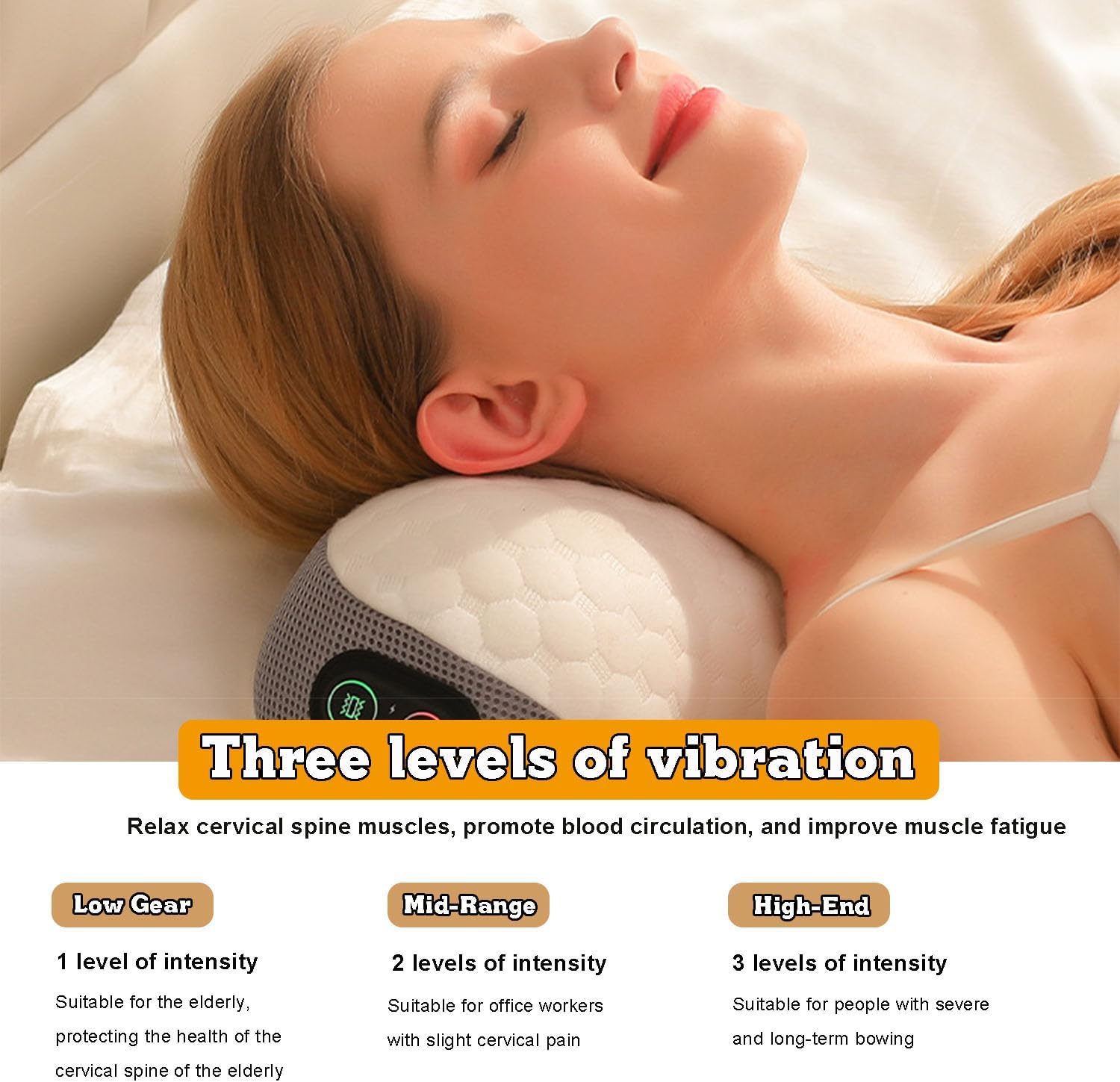 Масажна подушка pillow 5561 для шиї з підігрівом - мініатюра 3