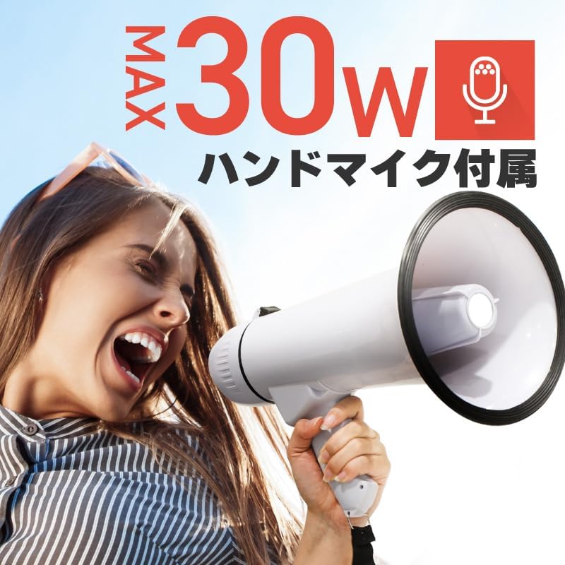 Гучномовець MEGAPHONE HW-20B з виносним мікрофоном ∙ Рупорний мегафон з функцією запису - мініатюра 6