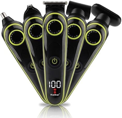 Машинка для стрижки 5в1 Kemei KM-696 для волос ∙ Універсальний тример Kemei KM-696 для волосся та бороди - мініатюра 6