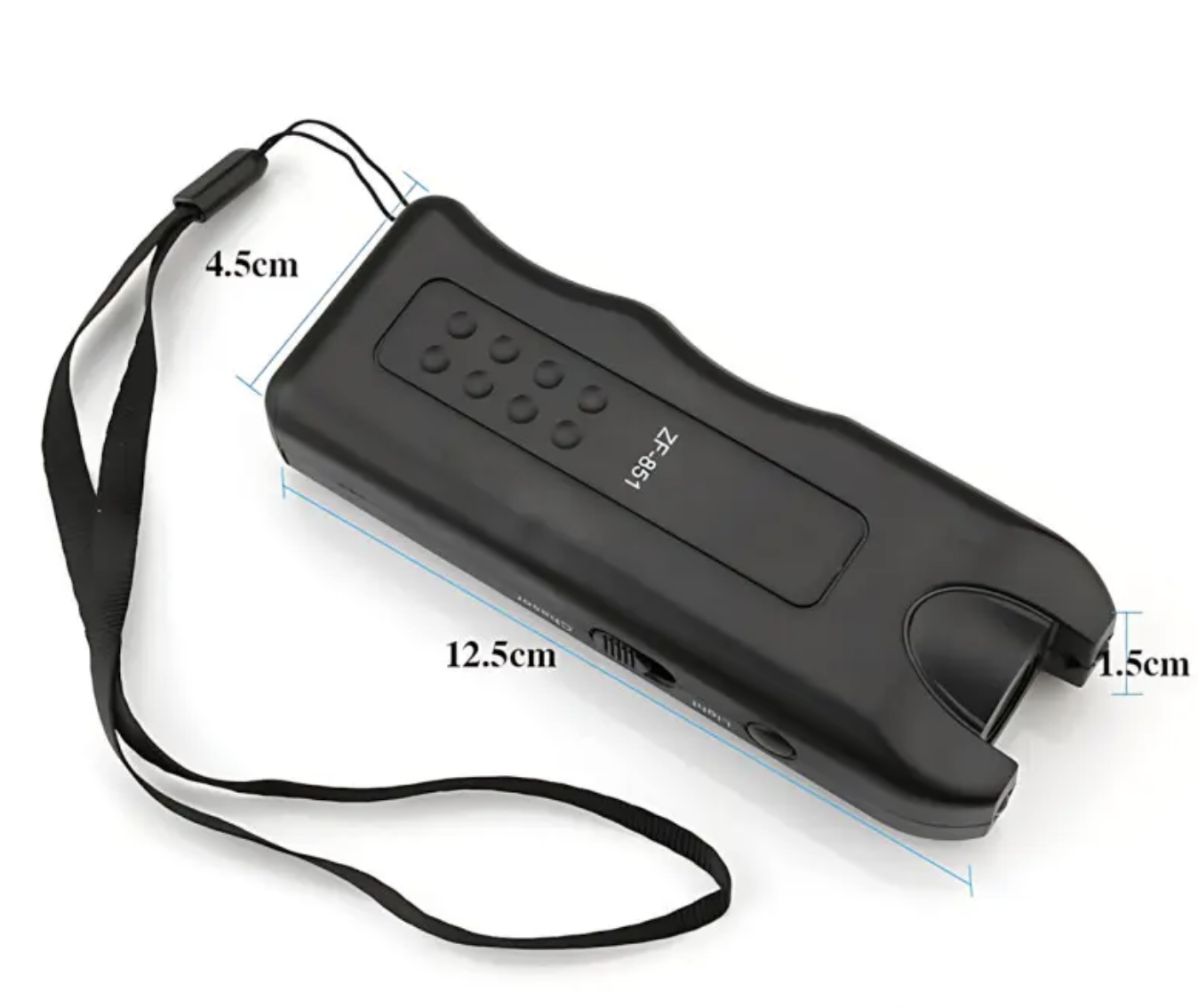 Відлякувач собак Ultrasonic Dog Reppeler ZF-851 з ліхтариком ∙ Ультразвуковий відлякувач собак ZF-851 з ліхтариком і лазерним покажчиком - мініатюра 8