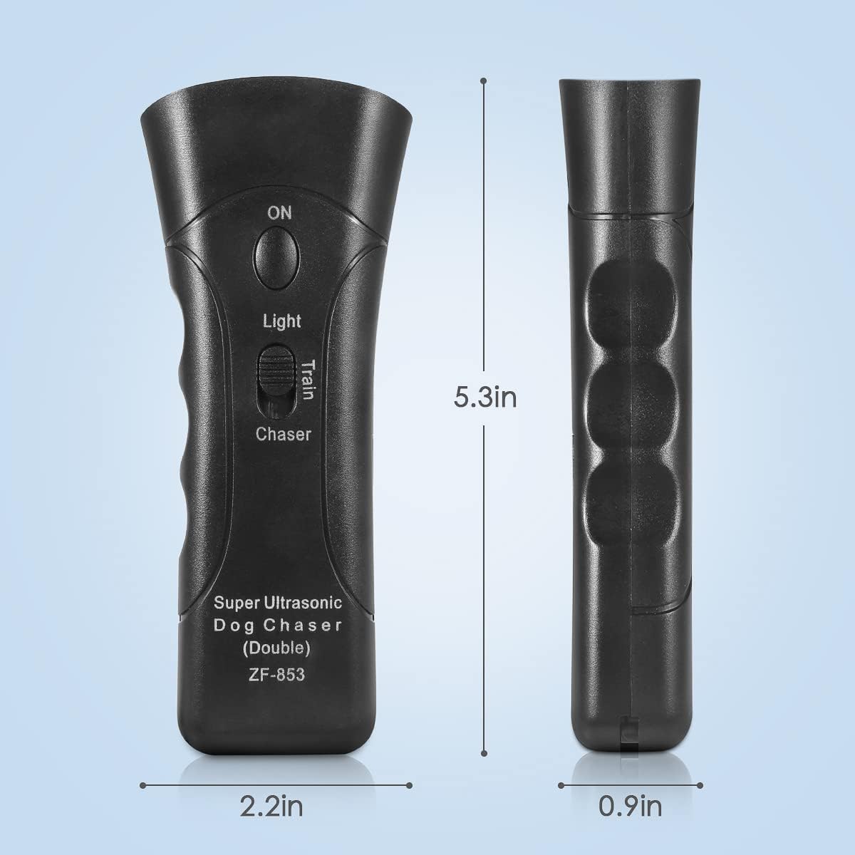 Відлякувач собак ZF853E/5039 Super Ultrasonic Dog Chaser і ліхтар ∙ Універсальний ультразвуковий відлякувач ZF853E/5039 - мініатюра 3