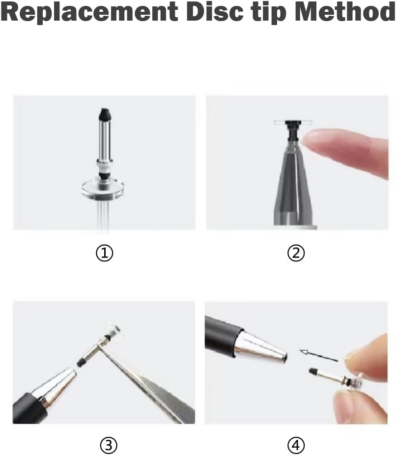 Звичайний стилус JB-01 / JB-02 – універсальне перо для сенсорних екранів ∙ Стилус для телефону JB-01 / JB-02 планшета та комп’ютера - мініатюра 2