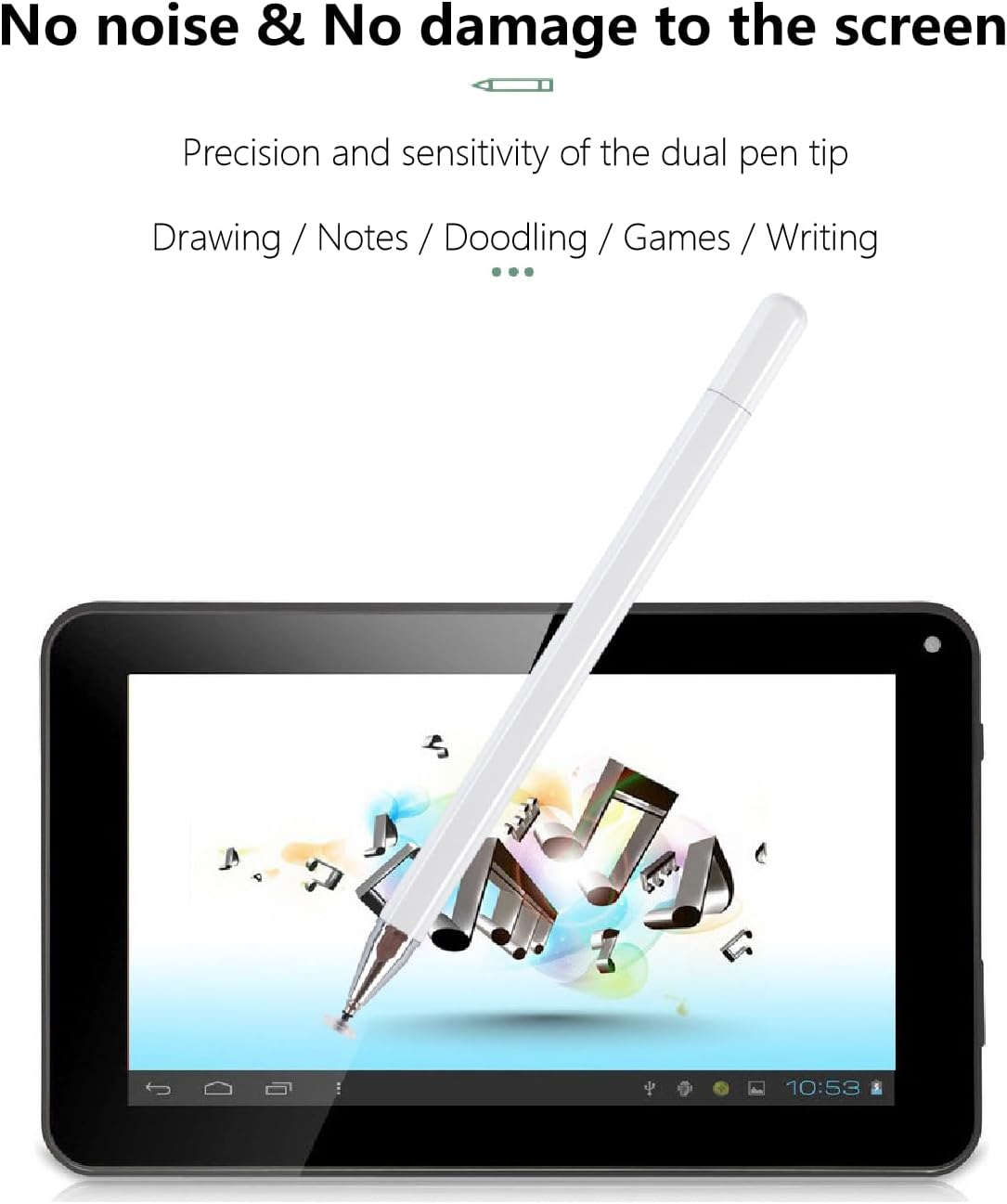 Звичайний стилус JB-01 / JB-02 – універсальне перо для сенсорних екранів ∙ Стилус для телефону JB-01 / JB-02 планшета та комп’ютера - мініатюра 6