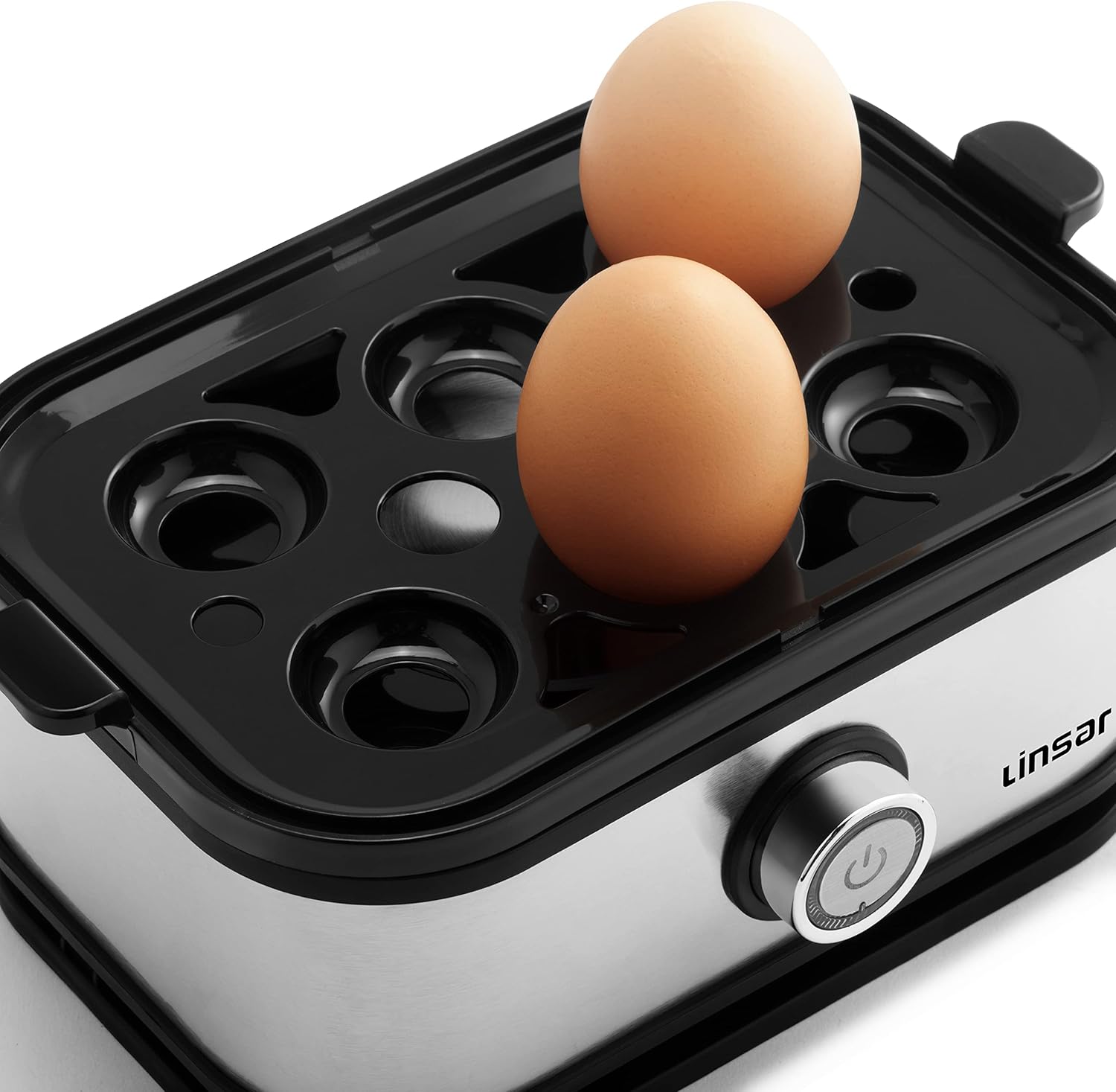 Електрична яйцеварка на 6 яєць для кухні ∙ Зручна та безпечна яйцеварка на 6 яєць - мініатюра 3