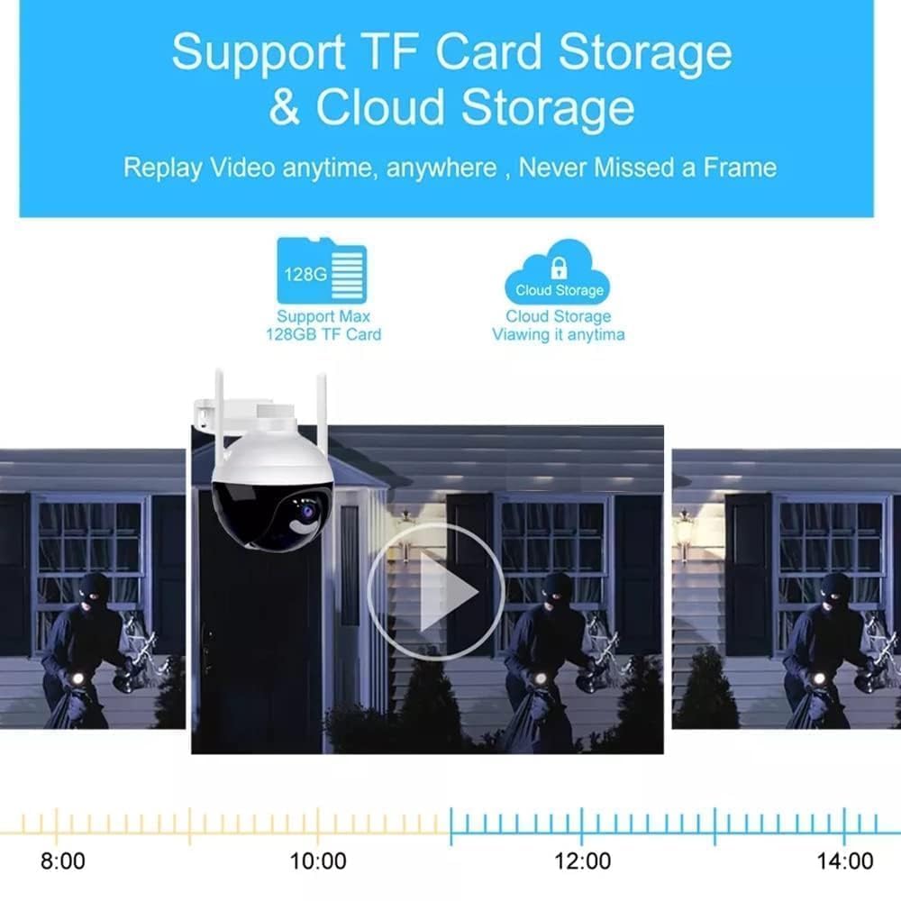 Поворотна відеокамера CAMERA Ap ICSEE 6 MP + Блок живлення ∙ 360 Камера 6МП IP N18-6MP - мініатюра 2