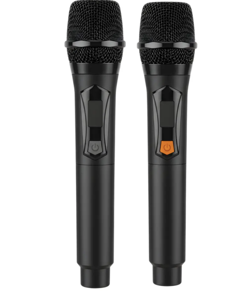 Бездротові мікрофони UHF TTD-M12 ∙ Караоке-система UHF TTD-M12 на два мікрофони - мініатюра 2