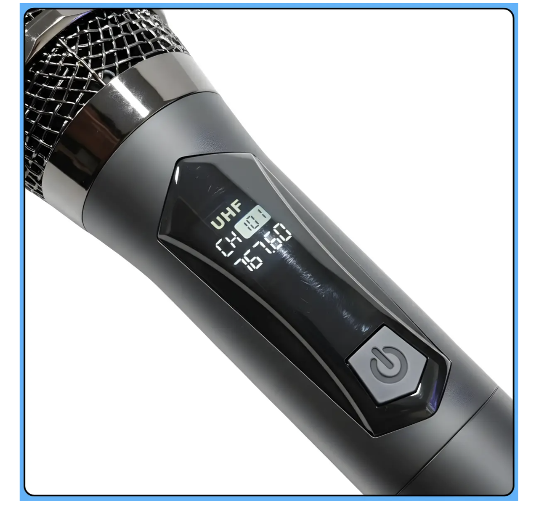 Бездротові мікрофони UHF TTD-M12 ∙ Караоке-система UHF TTD-M12 на два мікрофони - мініатюра 4