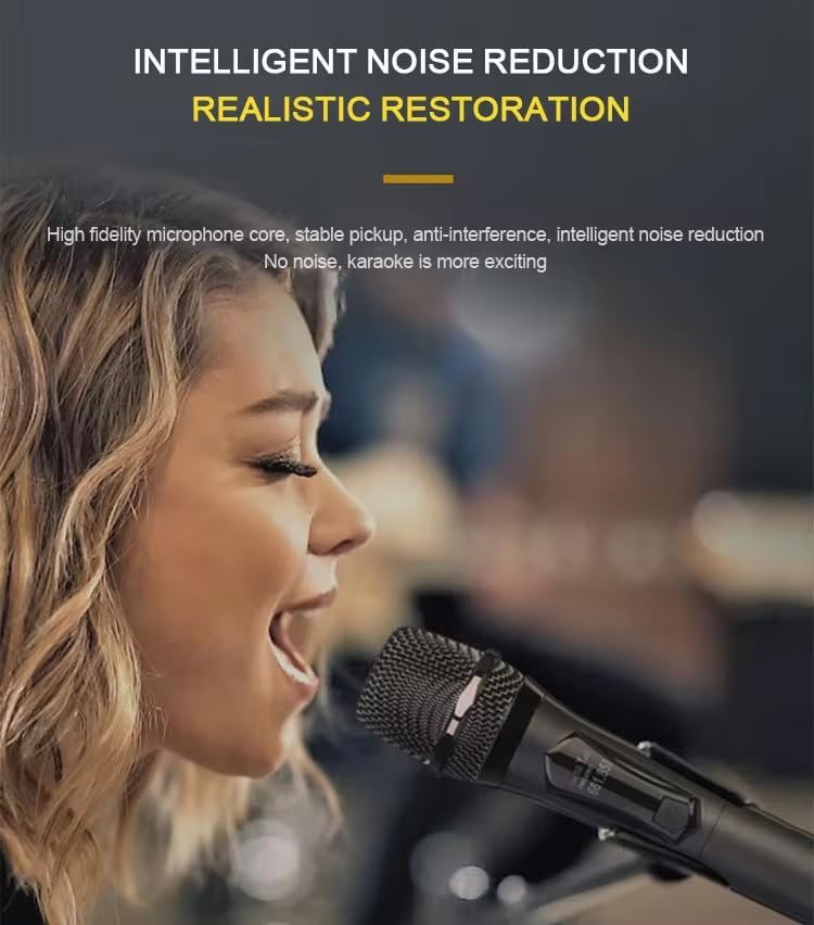 Бездротовий мікрофон UHF TTD-M10 ∙ Караоке-система UHF TTD-M10 на один мікрофон - мініатюра 3