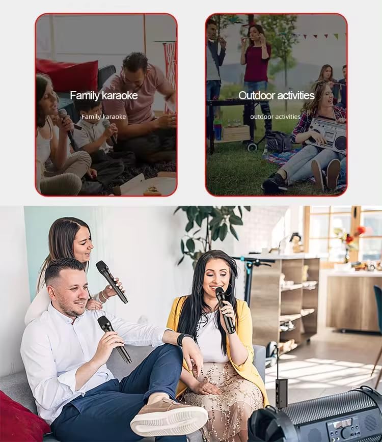 Бездротовий мікрофон UHF TTD-M10 ∙ Караоке-система UHF TTD-M10 на один мікрофон - мініатюра 5