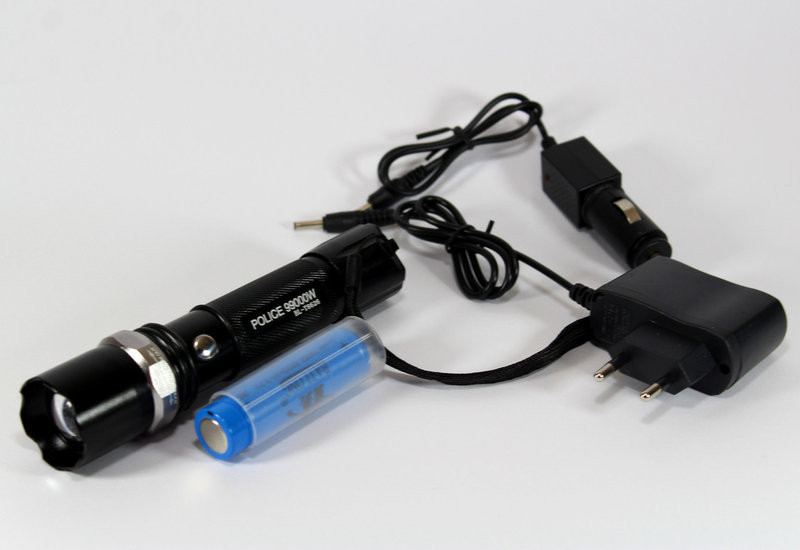 Потужний ручний ліхтарик Bailong Police BL-T8626 - мініатюра 2