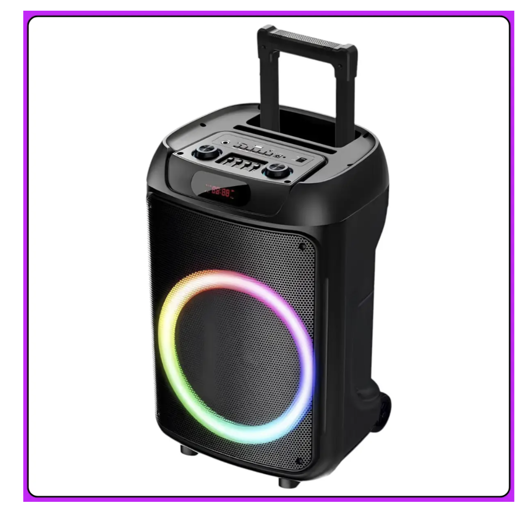 Колонка Bluetooth Wireless Speaker TTD-1209 з мікрофонами і пультом ДУ ∙ Портативна TTD-1209 Bluetooth колонка 12" - мініатюра 5