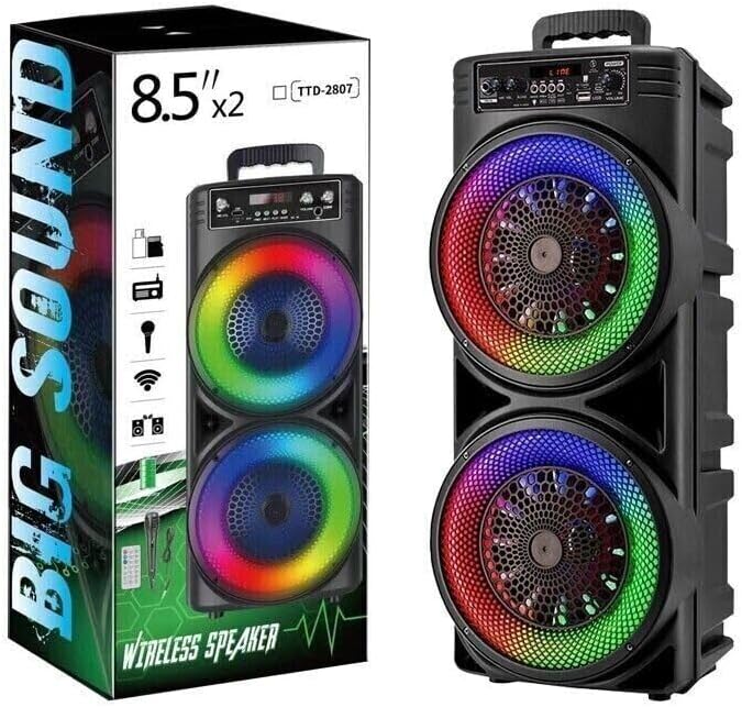 Колонка Bluetooth Wireless Speaker TTD-2807 ∙ Портативна Bluetooth-колонка TTD-2807