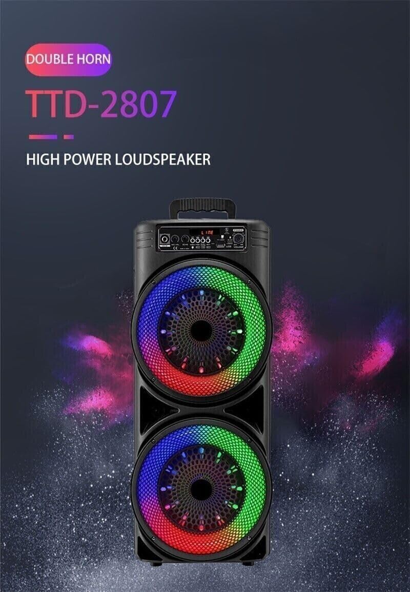 Колонка Bluetooth Wireless Speaker TTD-2807 ∙ Портативна Bluetooth-колонка TTD-2807 - мініатюра 3