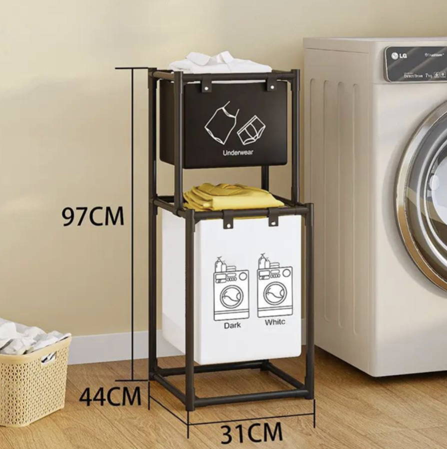 Корзина для білизни SKLM-23 ∙ Стильна та практична корзина для білизни SKLM-23 - мініатюра 4