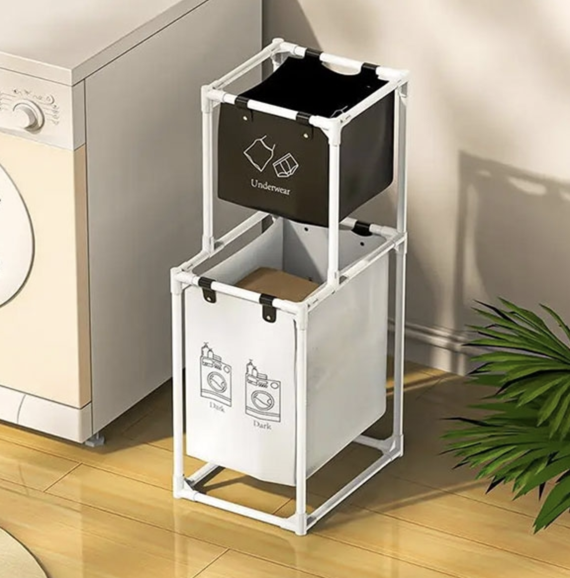 Корзина для білизни SKLM-23 ∙ Стильна та практична корзина для білизни SKLM-23 - мініатюра 8
