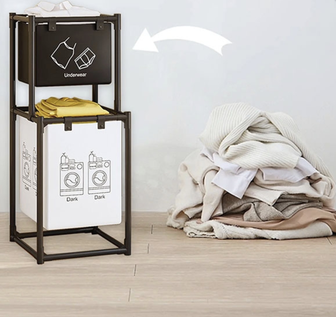 Корзина для білизни SKLM-23 ∙ Стильна та практична корзина для білизни SKLM-23 - мініатюра 10