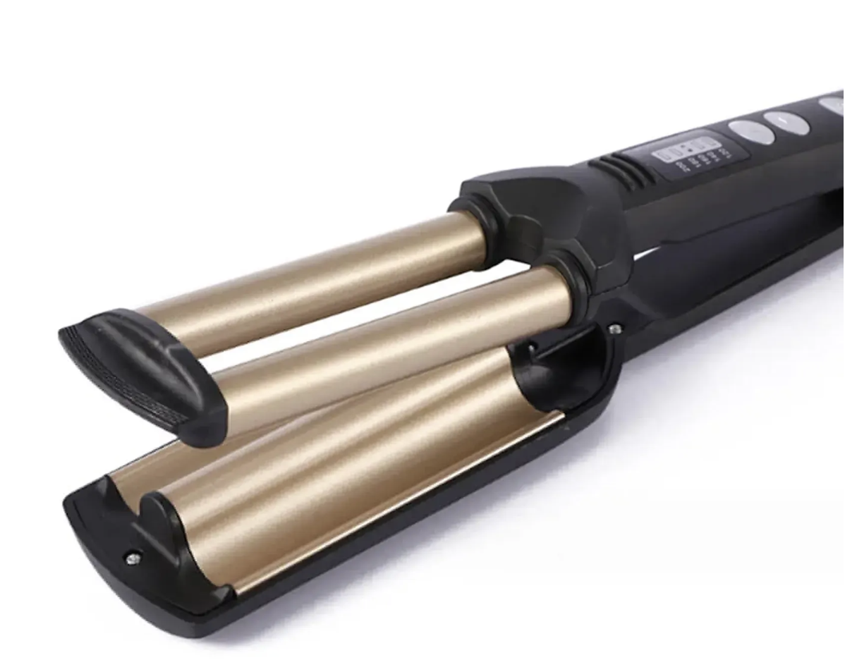 Потрійна плойка DT-2021 для створення чарівних хвиль і стильних локонів ∙ Плойка DT-2021 для великих локонів - мініатюра 6