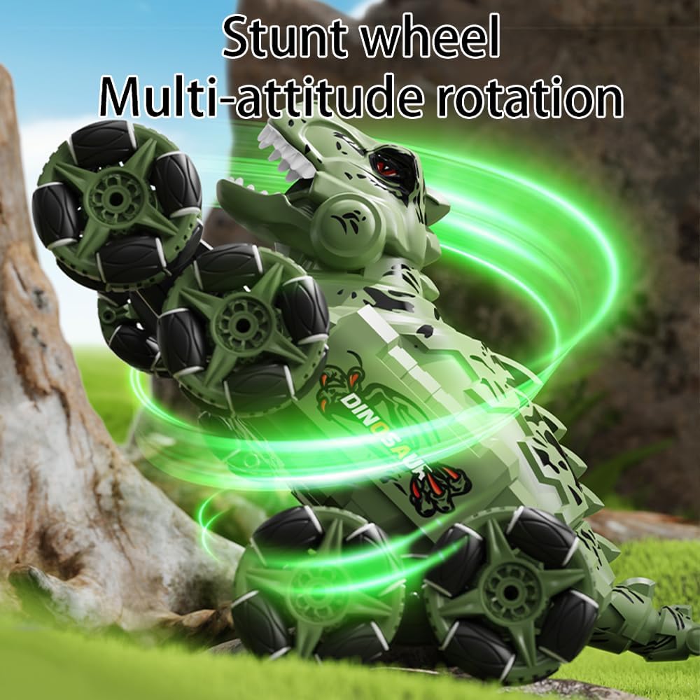 Динозавр RC трюковий автомобіль 8-колісний робот ∙ Машинка на радіокеруванні Динозавр RC - мініатюра 3